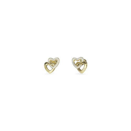 Orecchini dorati guess cuori - dorati,