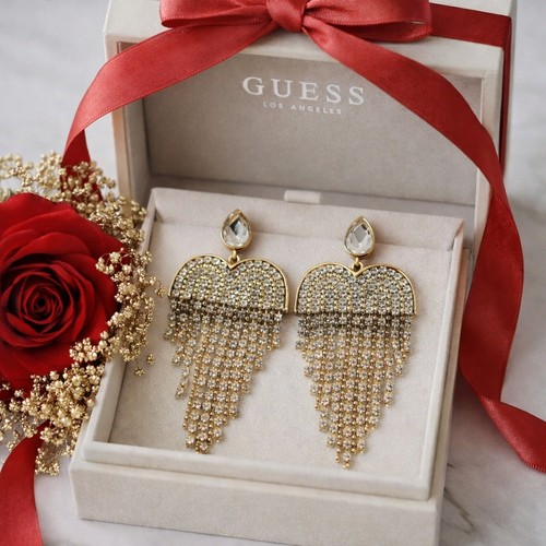 Orecchini guess tono oro - orecchini,