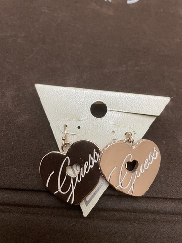 Orecchini guess cuore - cuore, pendente