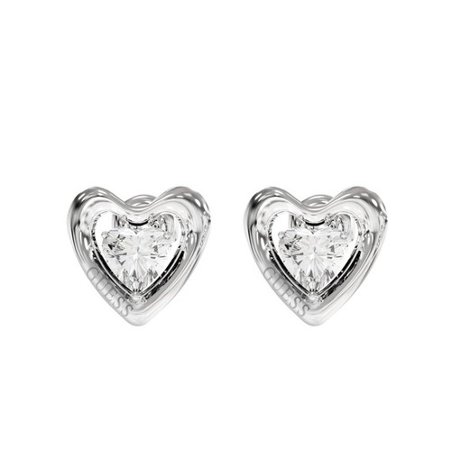 Orecchini guess cuore - orecchini,