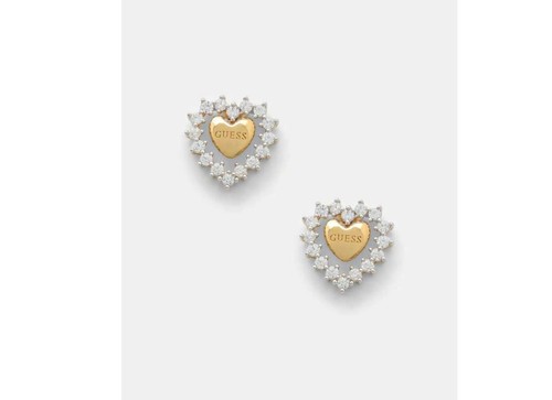 Orecchini cuore guess argento - cuore,